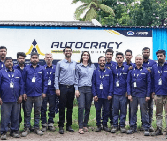 Autocracy Machinery engineering and manufacturing team
