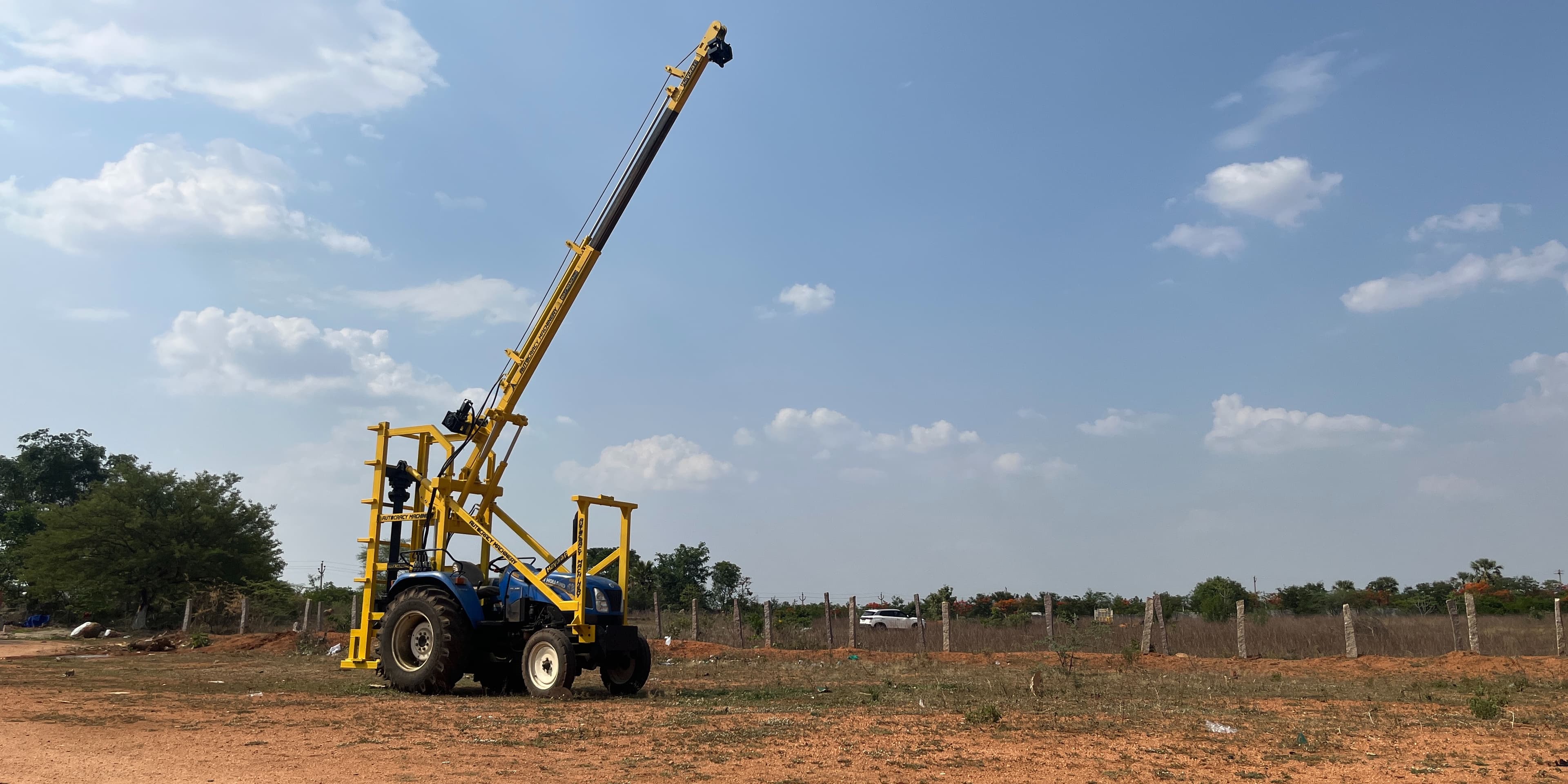 Pole Erection, Post Hole Digger