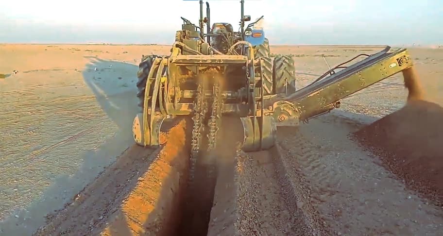 Cable Laying Trencher