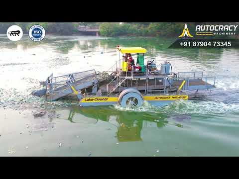 Floating Trash Removal — Reviving Water, Restoring Balance | Rudra AquaMax