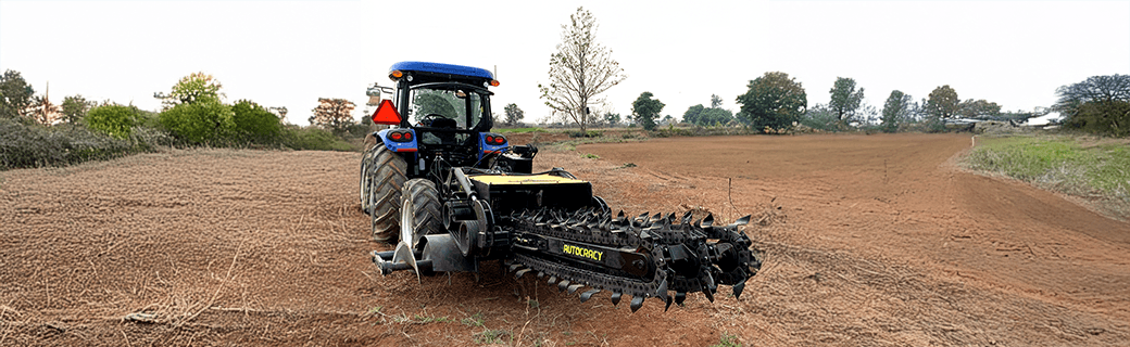 Gaja 300XT Utility Framework Trencher