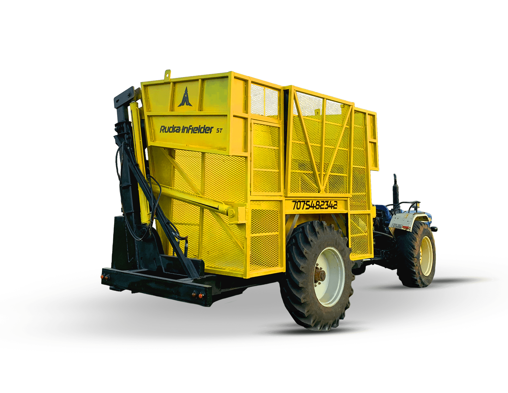 Infielder agricultural attachment , Bulk Crop Loader