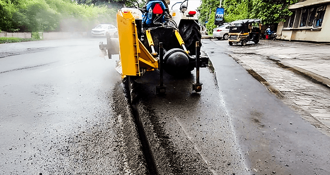 construction disc trencher