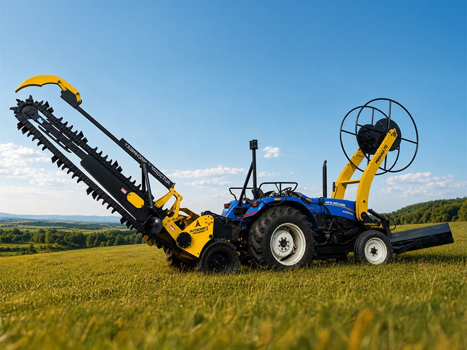 Mayura TO Utility Alignment Trencher for OFC