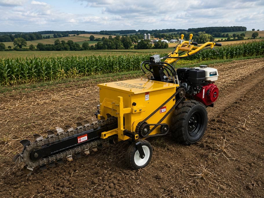 Dhruva 100 Walk Behind Trencher
