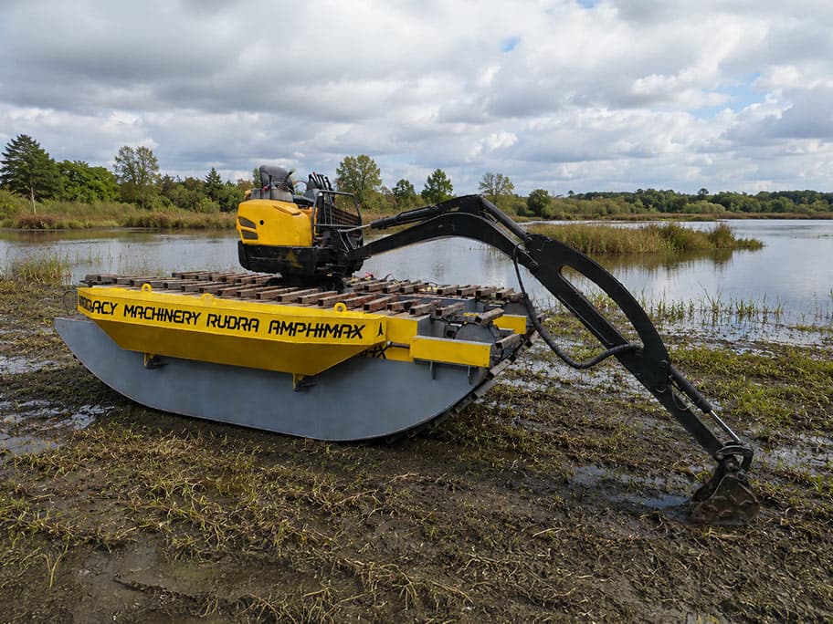 Rudra Amphimax 150EX Floating Excavator