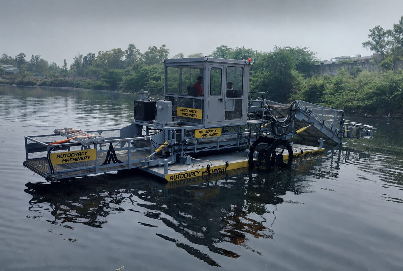 Rudra Aquamax 160X River cleaning machine for Environmental sustainability