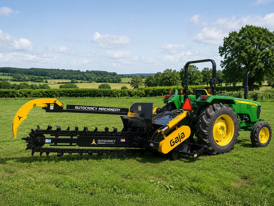 Gaja 100 Trench Digger Machine