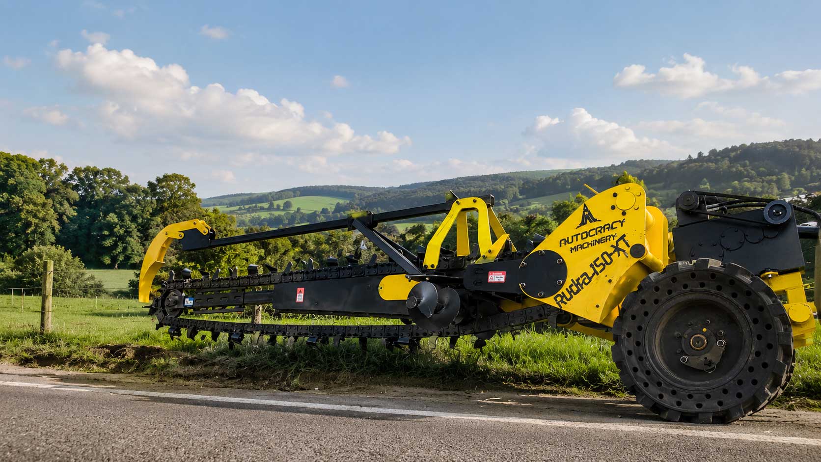 Rudra 150XT OFC Infrastructure Trencher