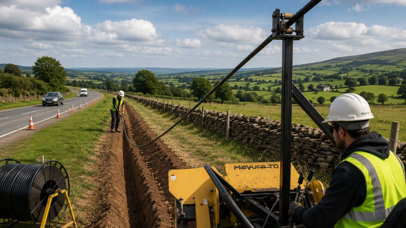 Mayura TO Heavy Duty Trench Digger Equipment