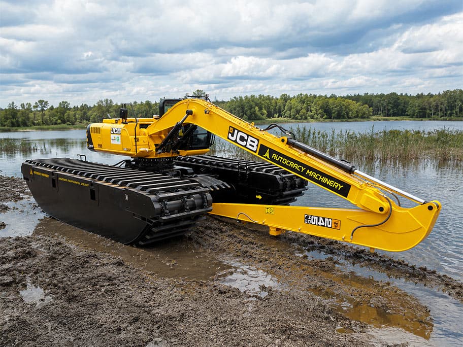Rudra Amphimax 250EX Amphibious Excavator