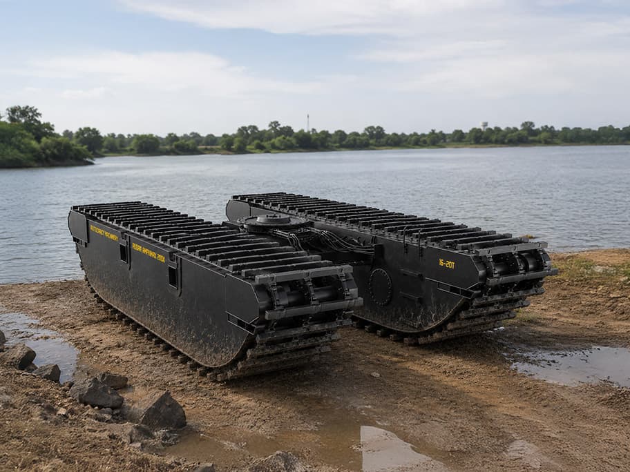 Rudra Amphimax 200X Floating Undercarriage