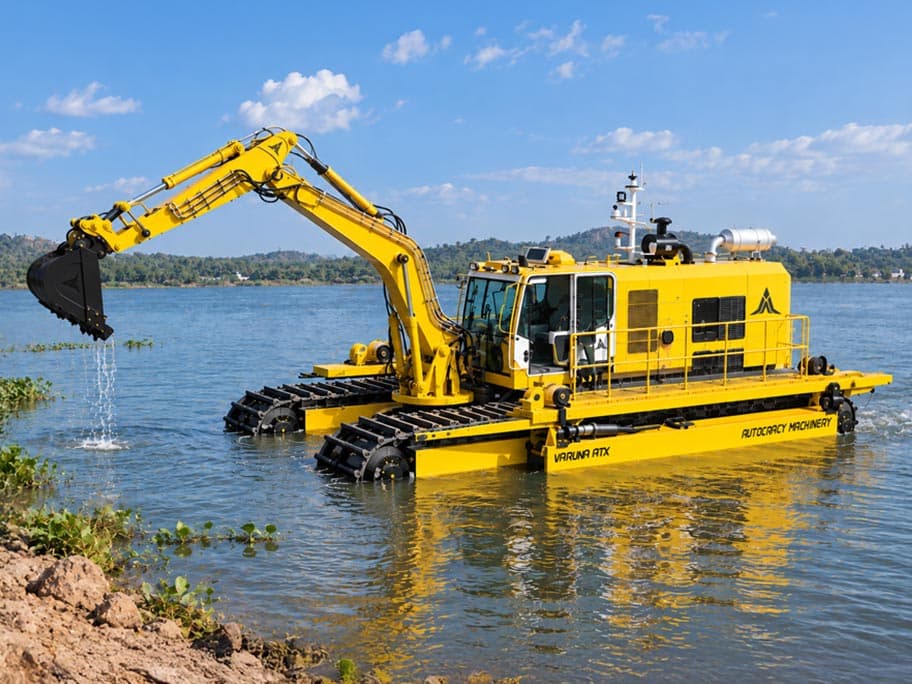 Amphibious Dredger