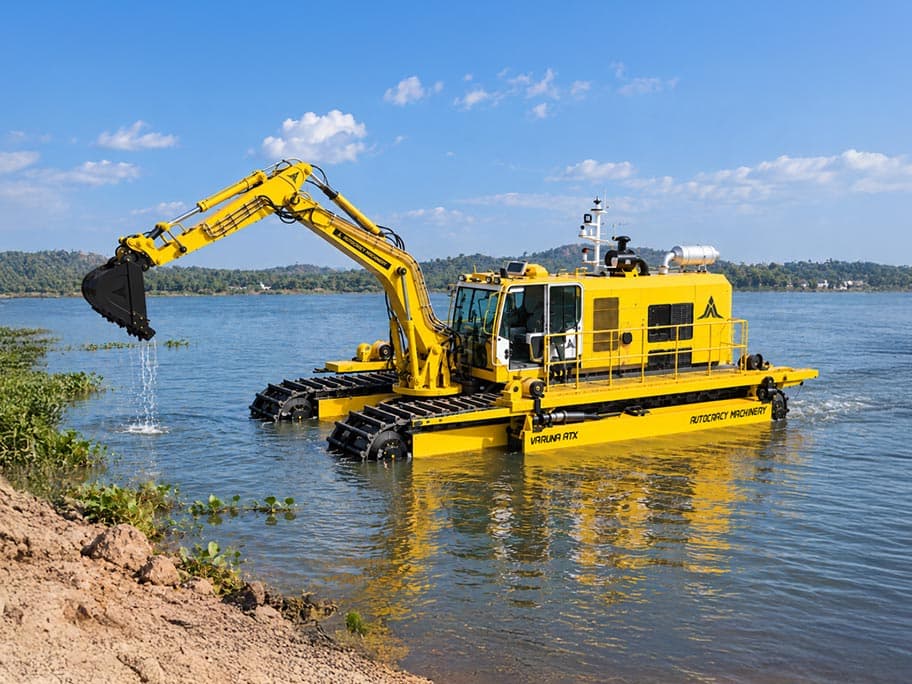 Amphibious Dredger