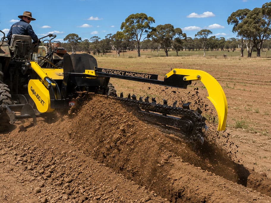 Trench Digger Machine