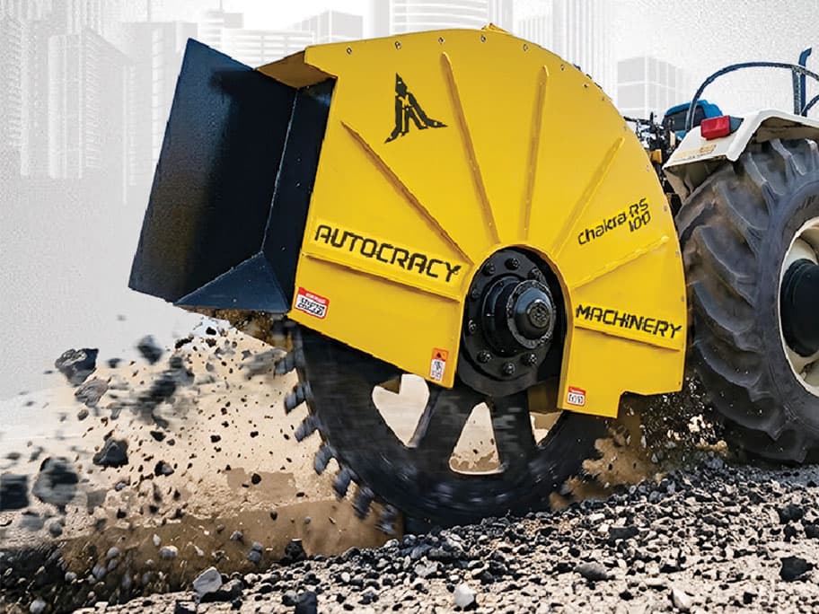 Chakra RS100 wheel Trenching Machine
