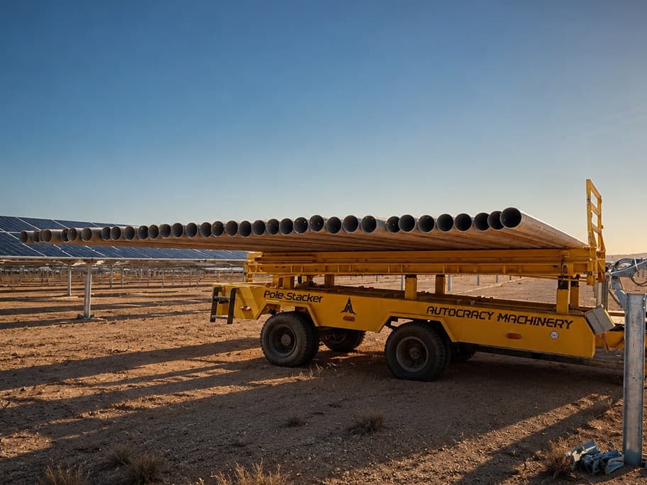 Utility Pole Stacker 100X