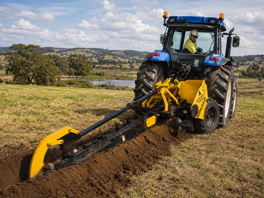Rudra 150XT Field Construction Utility Trencher