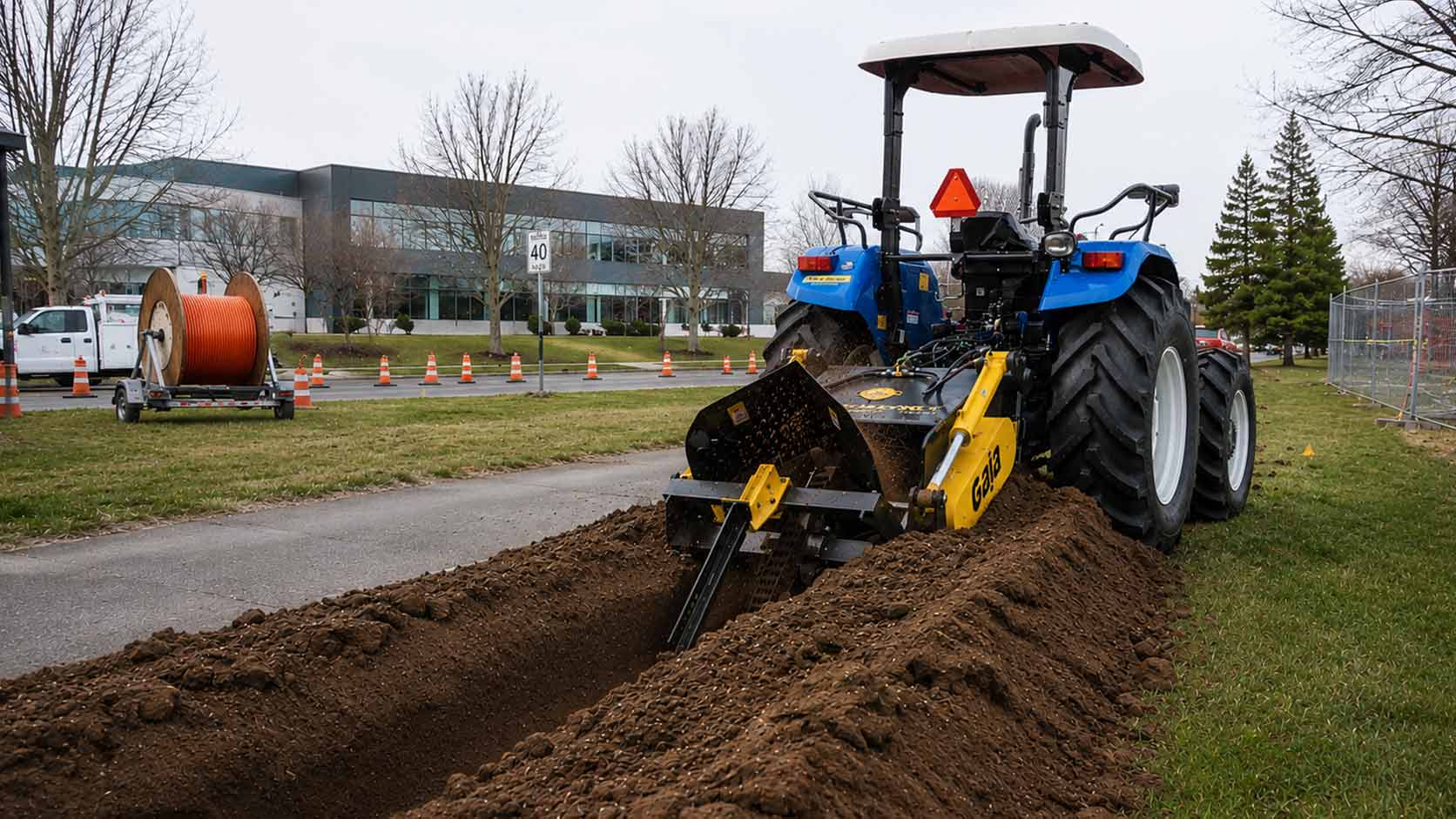 Gaja 100 Trencher Machine