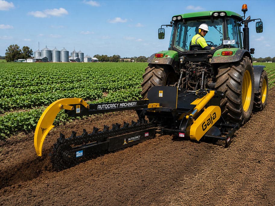 Gaja 100 Trencher Machine