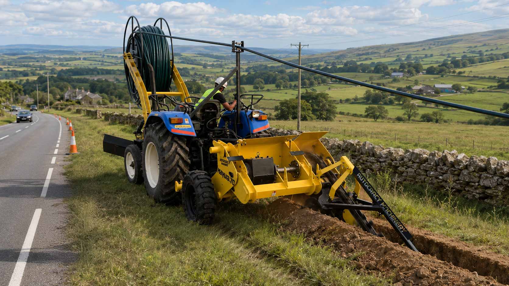 Mayura TO Agriculture Trenching Machine
