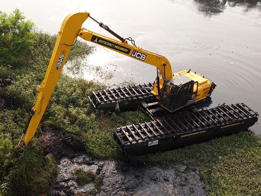 Rudra Amphimax 250EX amphibious excavator
